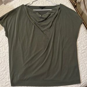 Olive Green Top Banana Republic